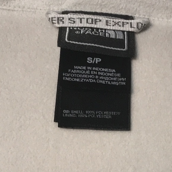 🚨B2G1 THE NORTH FACE Gray White Zip Up Vest Jacket - Picture 8 of 8
